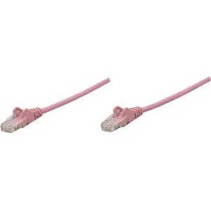 Intellinet Intellinet 392730 15m Cat6 UTP Network Patch Cable Pink — product photo