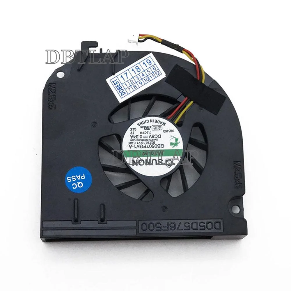 DBTLAP DBTLAP laptop CPU fan for Dell Latitude D820 D830 D531 M65 M4300 NP865 — product photo