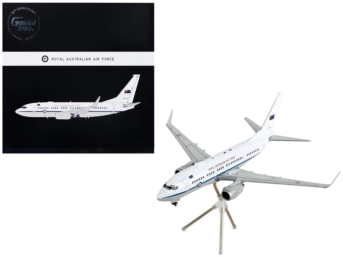 GeminiJets GeminiJets Boeing 737-700 RAAF A36-002 1/200 diecast hobby collectible — product photo