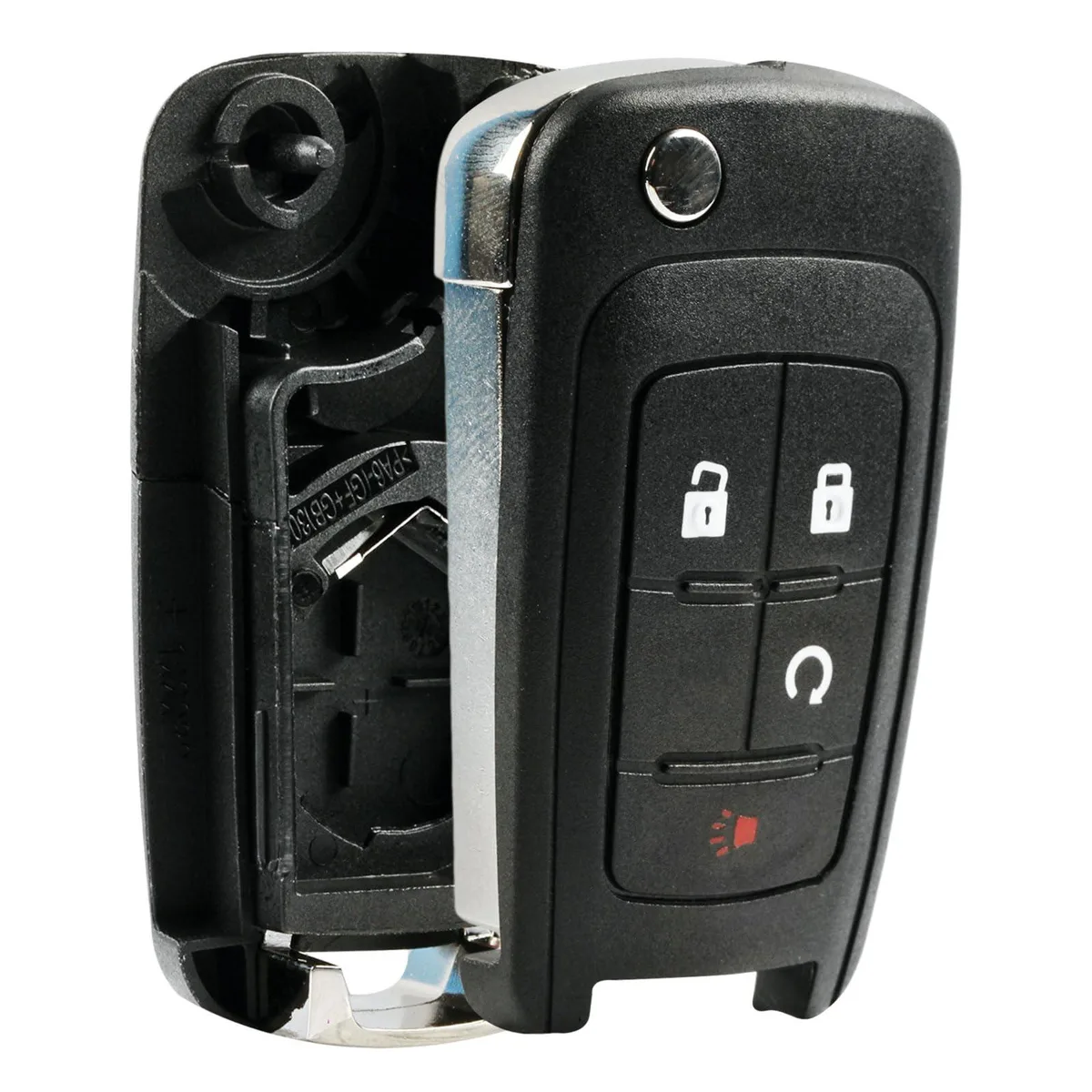  Viper Key Fob Flip Shell Case &amp; Pad 2010-2017 Equinox/Sonic/Trax/Terrain — product photo