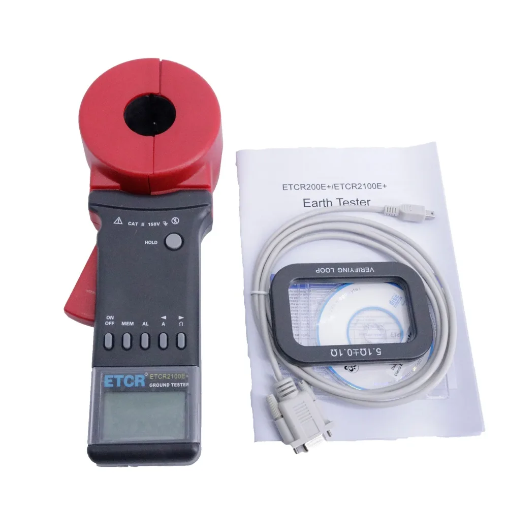 ETCR ETCR 2000E+ Earth Ground Resistance Tester 0.01-1200O RS232 — product photo
