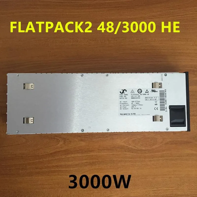Rectangular ATX power supply unit, matte metal finish