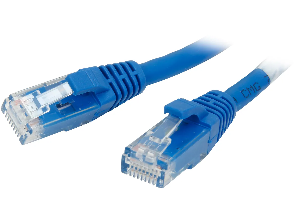 Cables To Go Cables To Go 03973 network ethernet cable Cat6 2 ft Blue — product photo