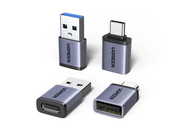 LORDWORLD LORDWORLD 4-Pack USB-C to USB-A Adapter 10Gbps — product photo