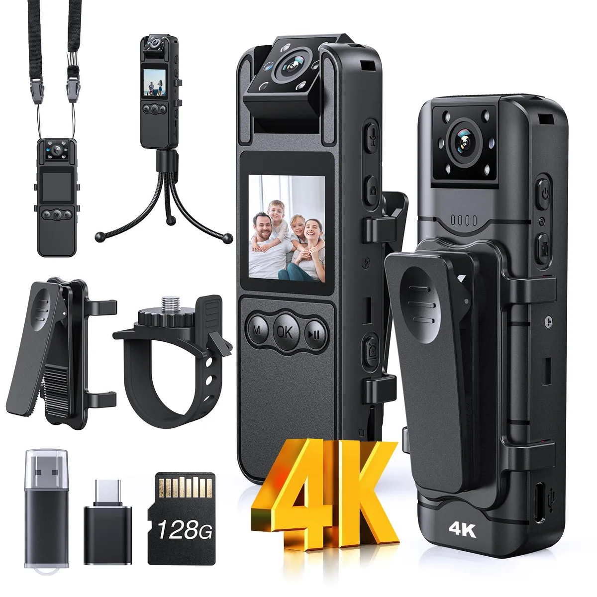  DJI Z11 4K Body Camera 128GB 180° Lens 1700mAh — product photo