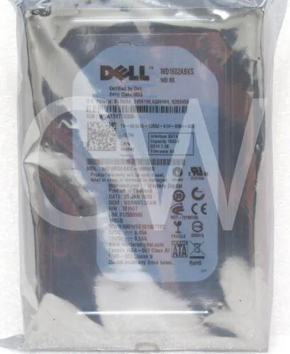 DELL DELL WD1602ABKS 160GB 7200 RPM 3.5" SATA HDD accessory — product photo