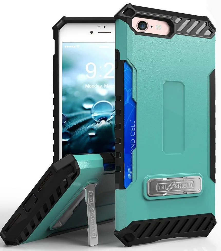 Nakedcellphone Nakedcellphone Tri-Shield Case Mint IPSE2020-TRISH-MINTPLATE — product photo