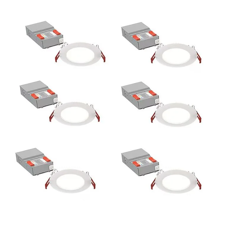 Nord Nord WF4ALO1990CRICP6MW desk lamp 6-pack 4in 1100lm 2700-5000K — product photo