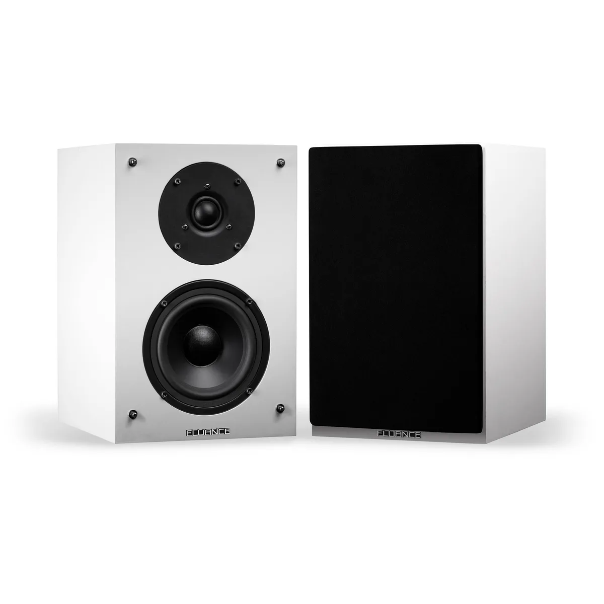Fluance Fluance SX6WH 2-Way Bookshelf Speakers White Pair home audio speaker — product photo