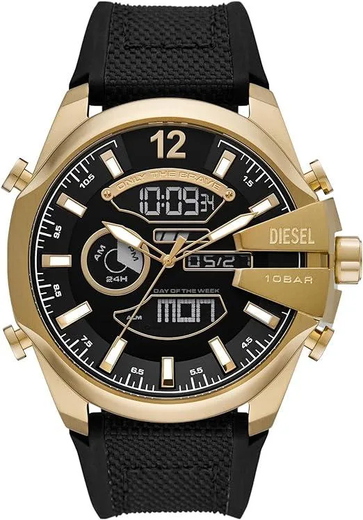 Diesel Diesel Mega Chief DZ4634 51mm Gold-Tone Stainless Steel Watch — product photo