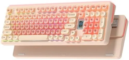 Womier Womier JB-WK98-98-FDY 98% Pink Gaming Keyboard — product photo