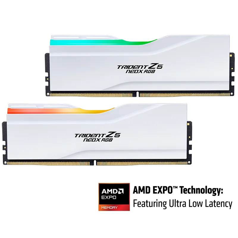 G.SKILL G.SKILL F5-6000A2836G16GX2-TZ5NXRW 32GB DDR5 6000 desktop RAM — product photo