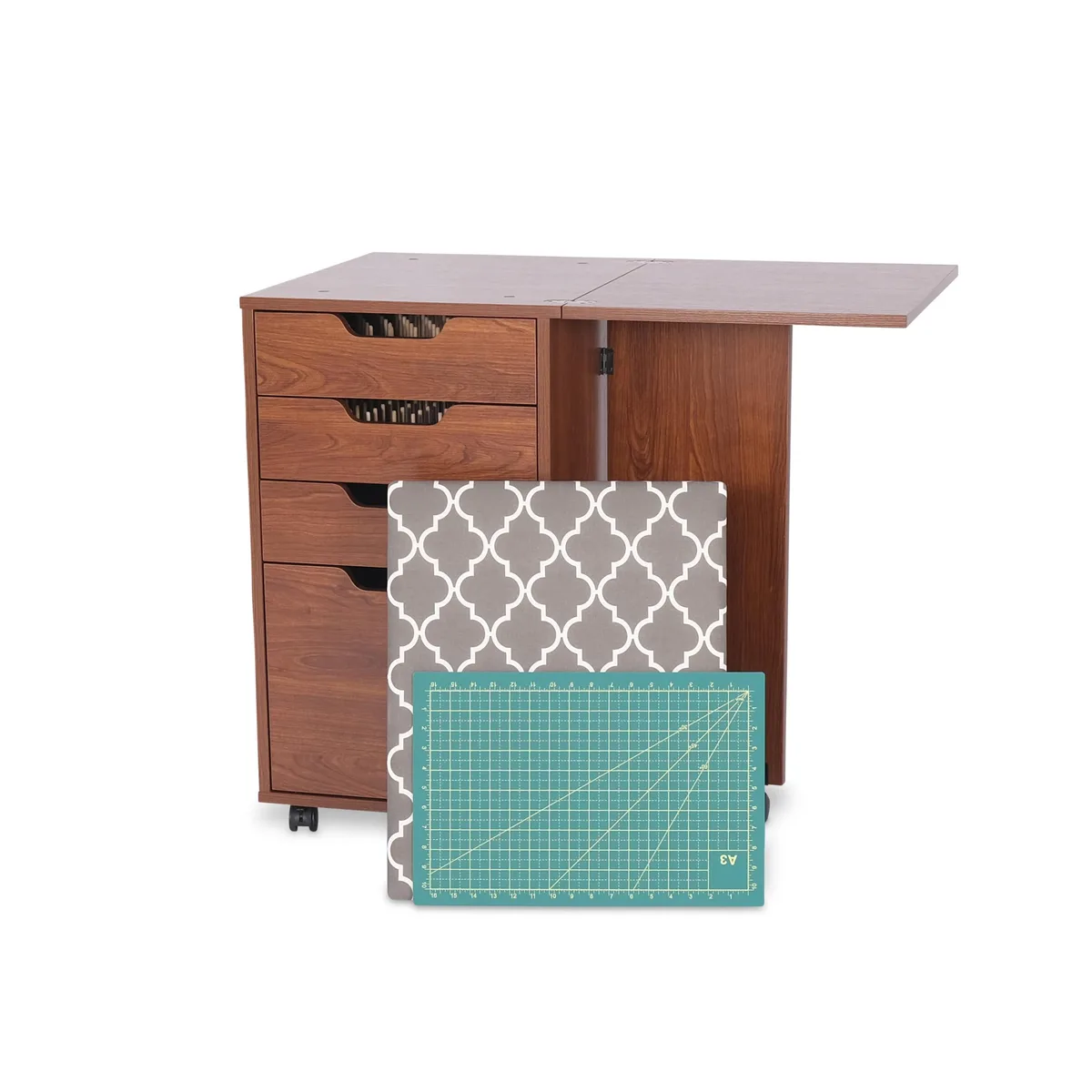Arrow Group Arrow Group Kiwi Storage Cabinet Teak Finish — product photo