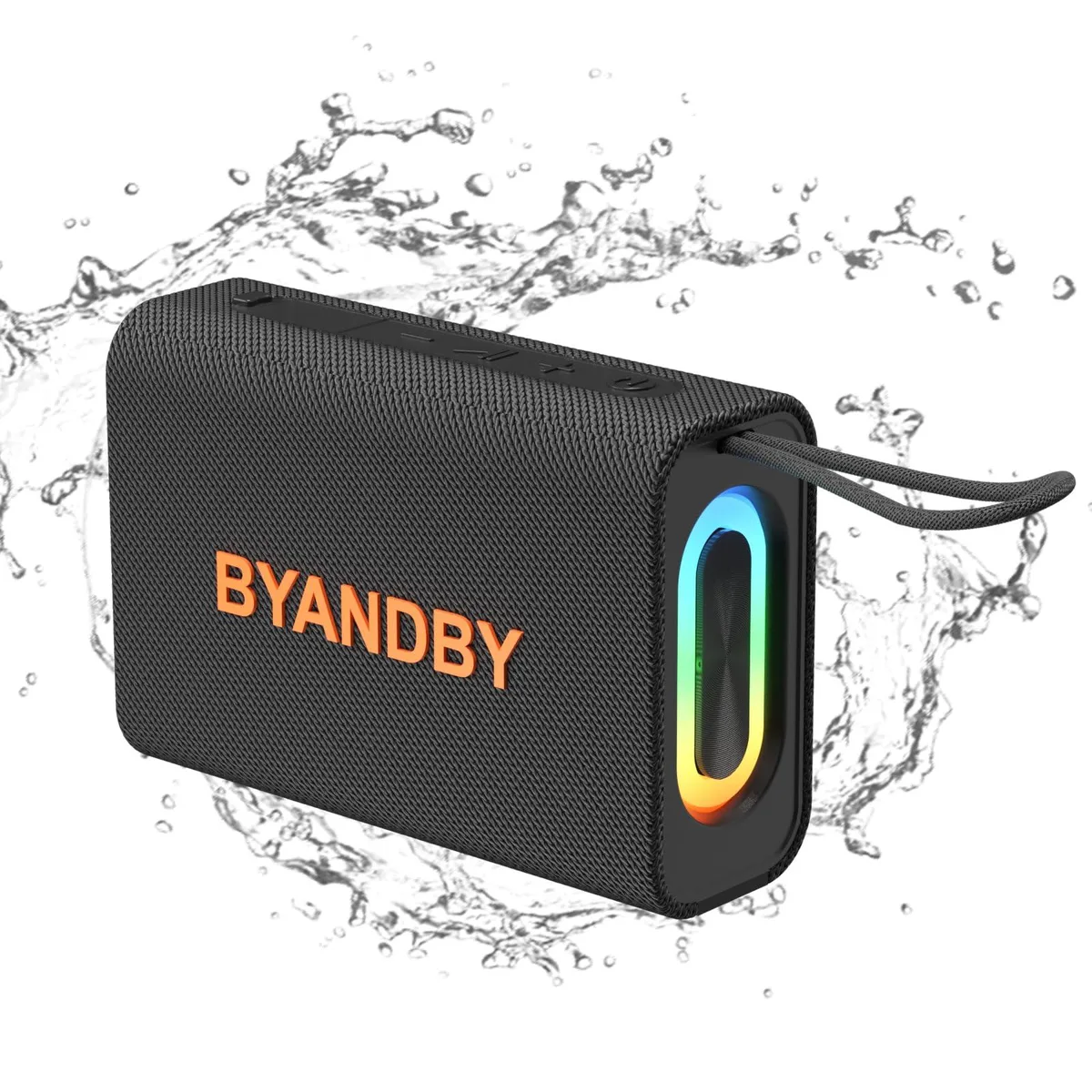  BYANDBY BY-03C Portable Speaker Pink 10W IPX5 2000mAh — product photo