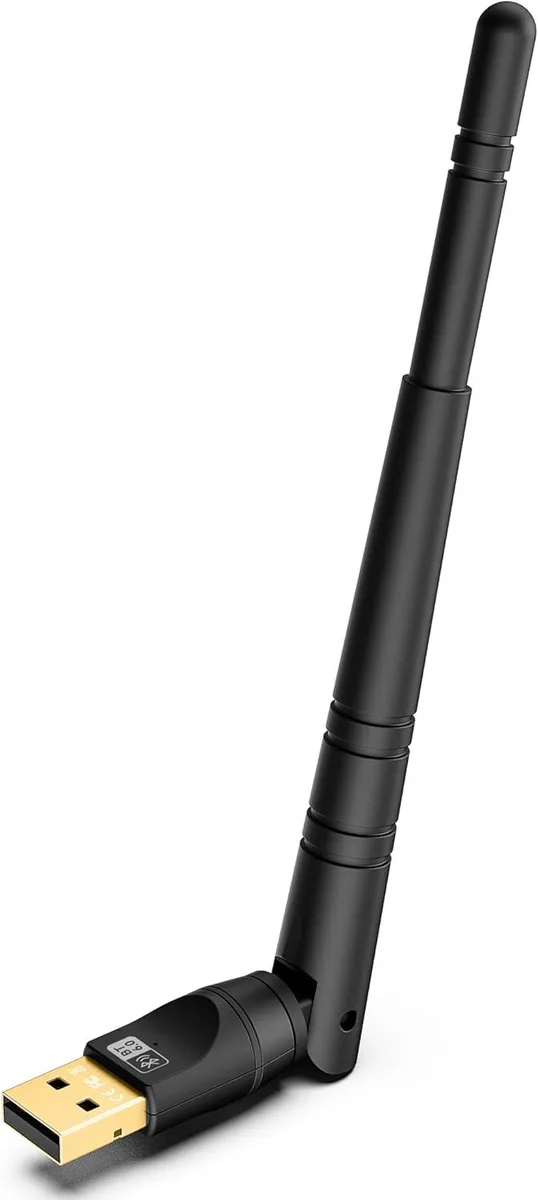 Hitoor Hitoor Bluetooth 6.0 USB Adapter, Rotating Antenna, 150m Range — product photo