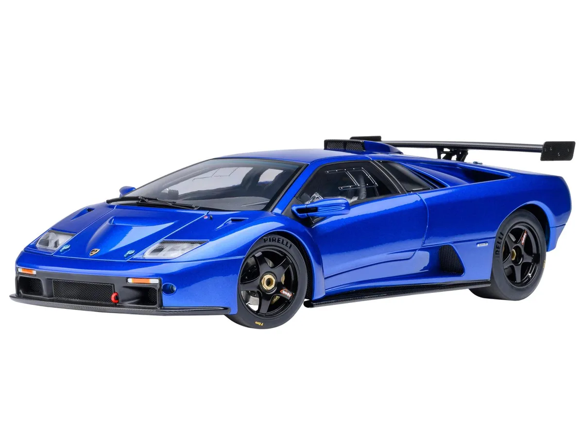Autoart Autoart Lamborghini Diablo GTR Monterey Blue Metallic 1/18 hobby collectible — product photo