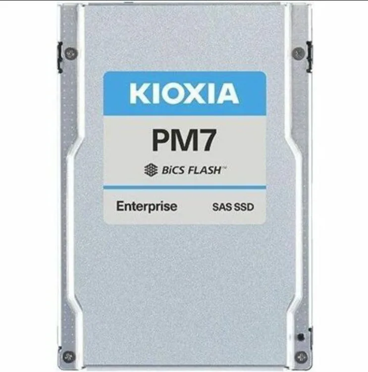 Kioxia Kioxia KPM71VUG1T60 1.56TB 2.5" SAS enterprise SSD — product photo