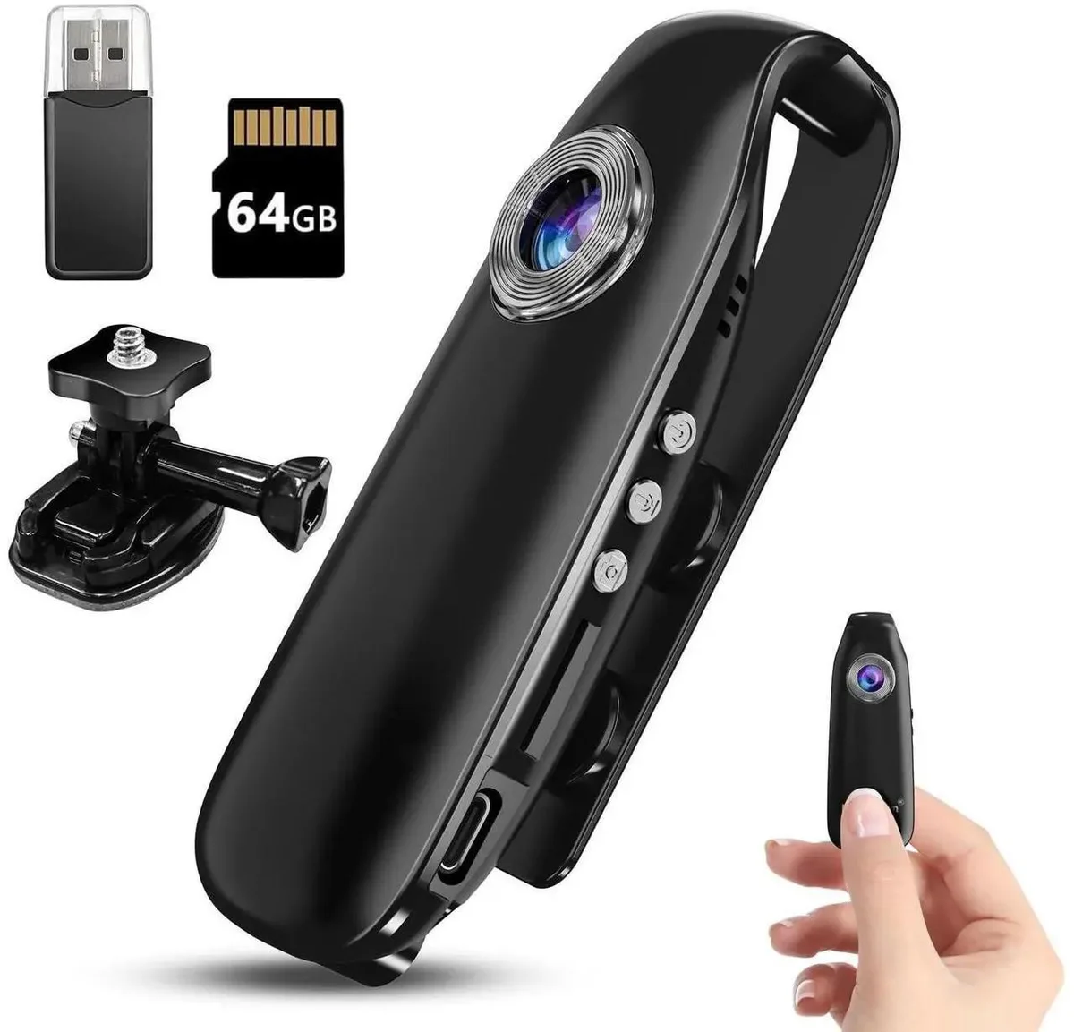Vszerda Vszerda GH77 Mini Body Camera 1080p 64GB — product photo
