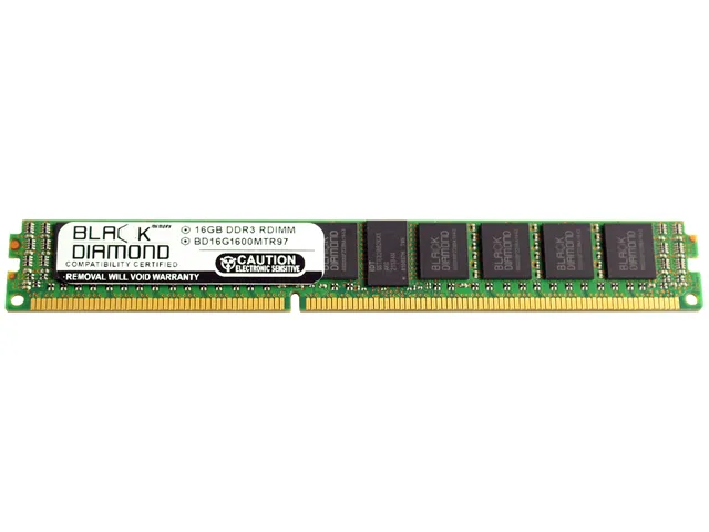 Black Diamond Memory Black Diamond Memory BD16G1600MTR97 16GB DDR3 1600 ECC Registered server RAM — product photo