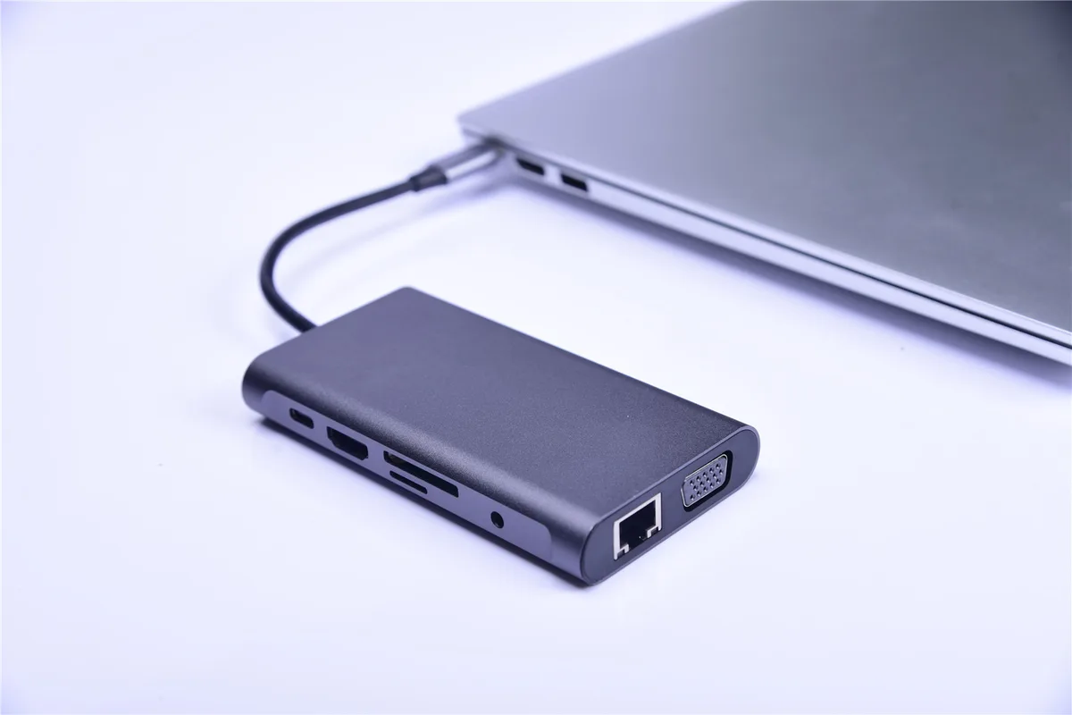 Tek-sailing Tek-sailing TSDS1001 10-in-1 USB-C Docking Station Dual Display — product photo