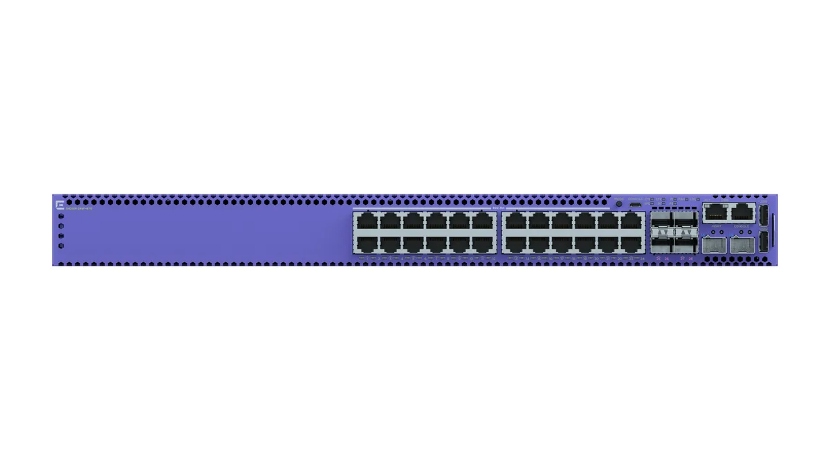 Extreme Networks Extreme Networks 5420M-24W-4YE network switch 24-port 90W PoE — product photo