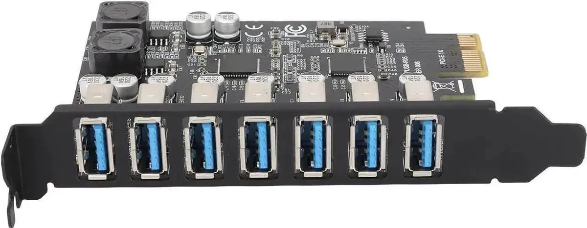 SMUGDESK SMUGDESK 7-Port PCIe USB 3.0 Front Expansion Card — product photo