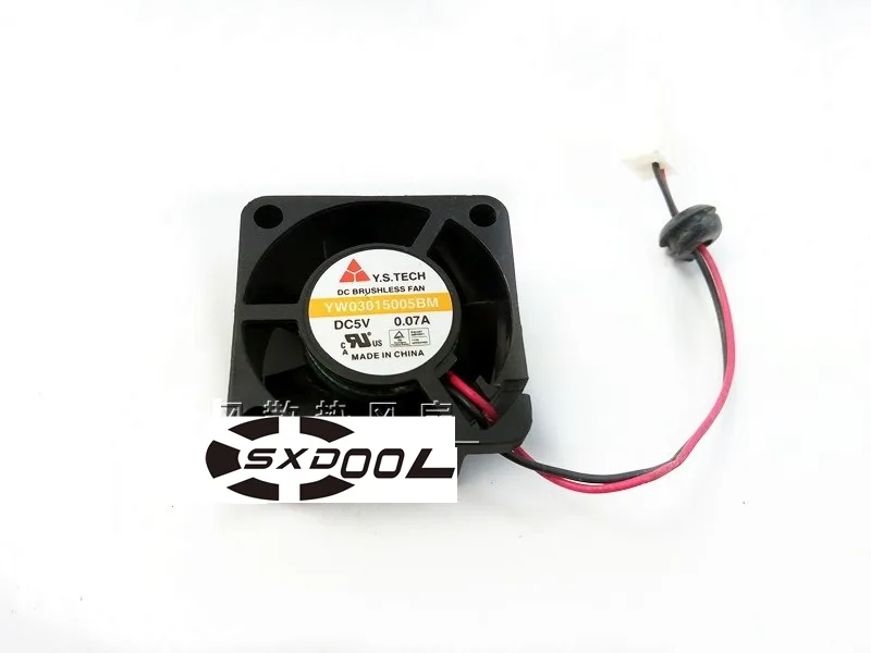 SXDOOL SXDOOL YW03015005BM 30mm 5V 0.07A case fan — product photo
