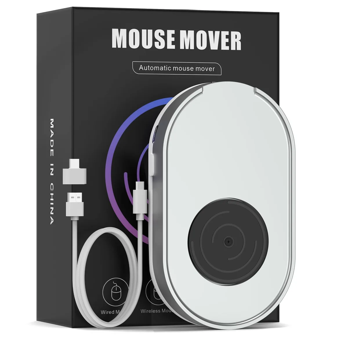 BELKIN JM1-Silver Mouse Jiggler Silver — product photo