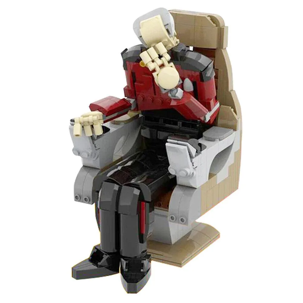 ZITIANYOUBUILD ZITIANYOUBUILD MOC-129631 Captain of a Crewed Spacecraft 458 Parts Educational Building Set — product photo