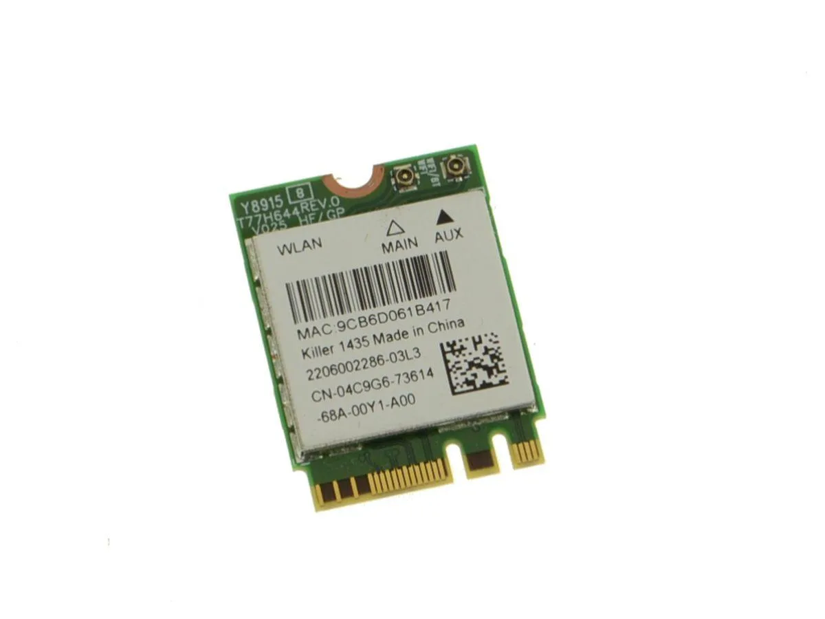 DELL DELL Killer Wireless N1435 M.2 Wi-Fi Adapter 4C9G6 — product photo