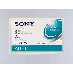 Sony Sony SDX125C//AWW AIT1 backup media 25/65GB 1 pack — product photo
