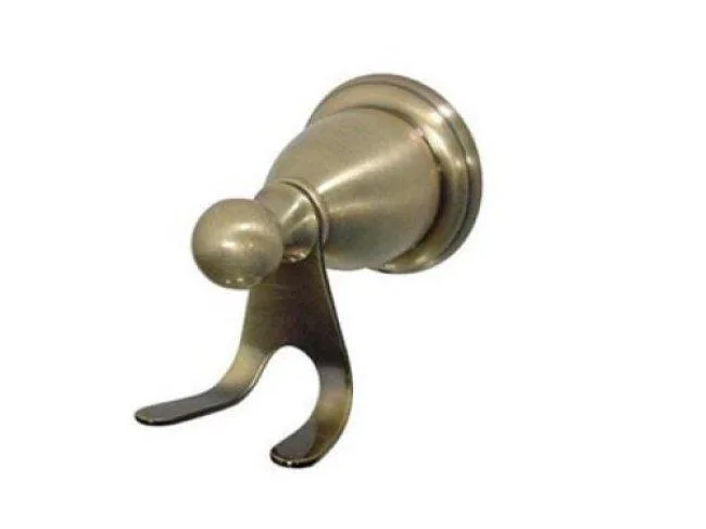 Solid brass robe hook with antique copper finish