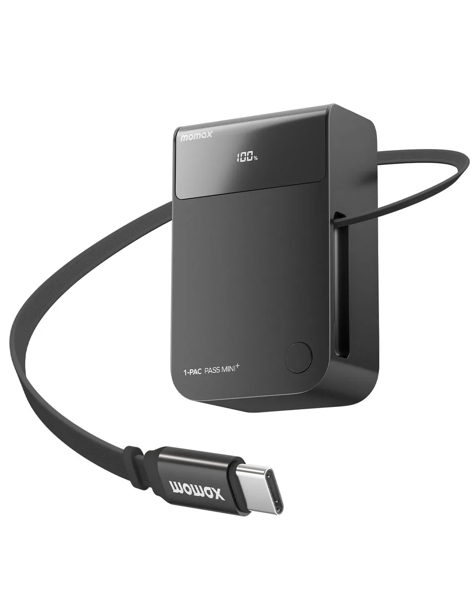 MOMAX Technology Ltd. MOMAX Technology Ltd. IP171 10000mAh 45W Power Bank Black — product photo