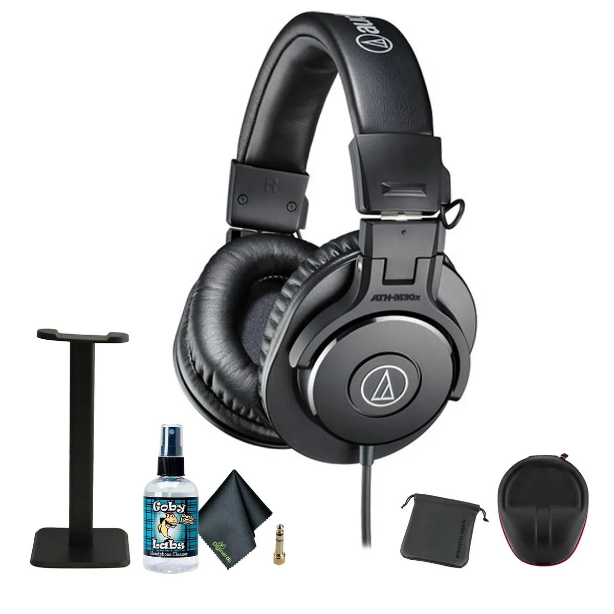 Audio-Technica Audio-Technica ATH-M30x Headphones with Stand — product photo