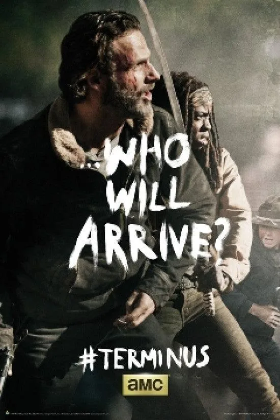 Posterazzi SCO3197 Walking Dead Terminus Rickmichonne poster 24 x 36 inches