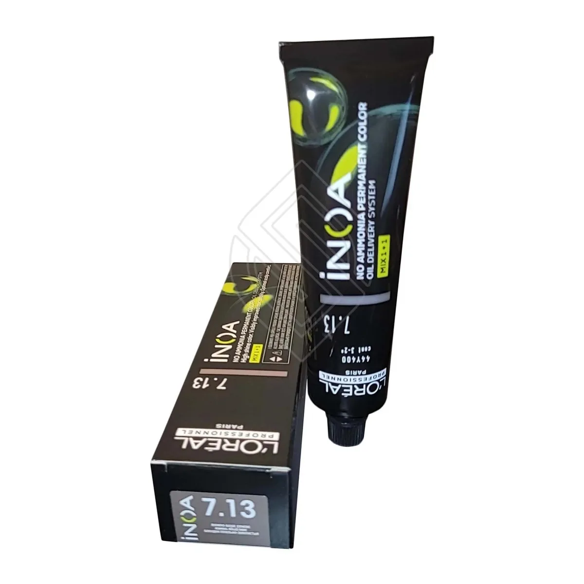 L'Oreal L'Oreal Inoa #7.13 Ash Golden Blonde Hair Color 60g — product photo