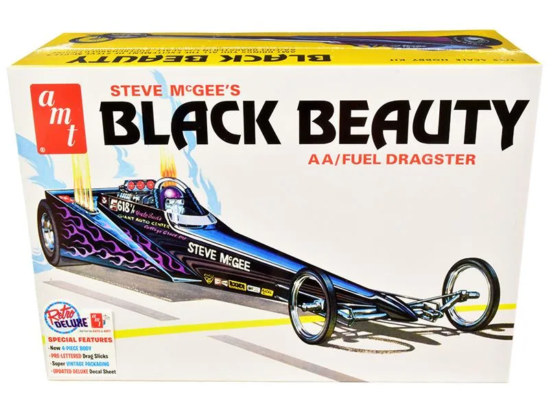 AMT AMT Steve McGee's Black Beauty Wedge AA/Fuel Dragster 1/25 Scale Model Kit Skill 2 — product photo