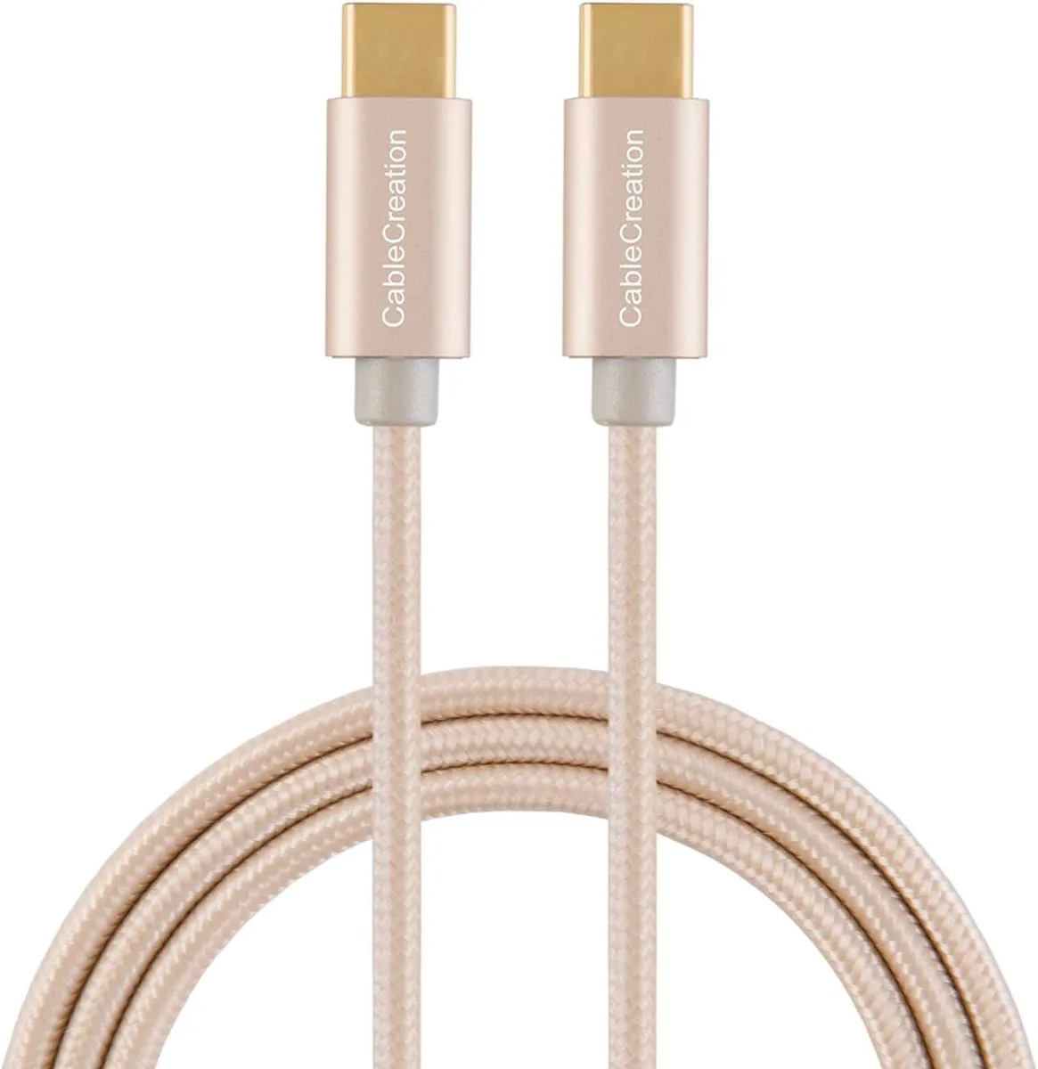 CableCreation CableCreation USB-C to USB-C Cable 10ft 60W 480Mbps Gold — product photo