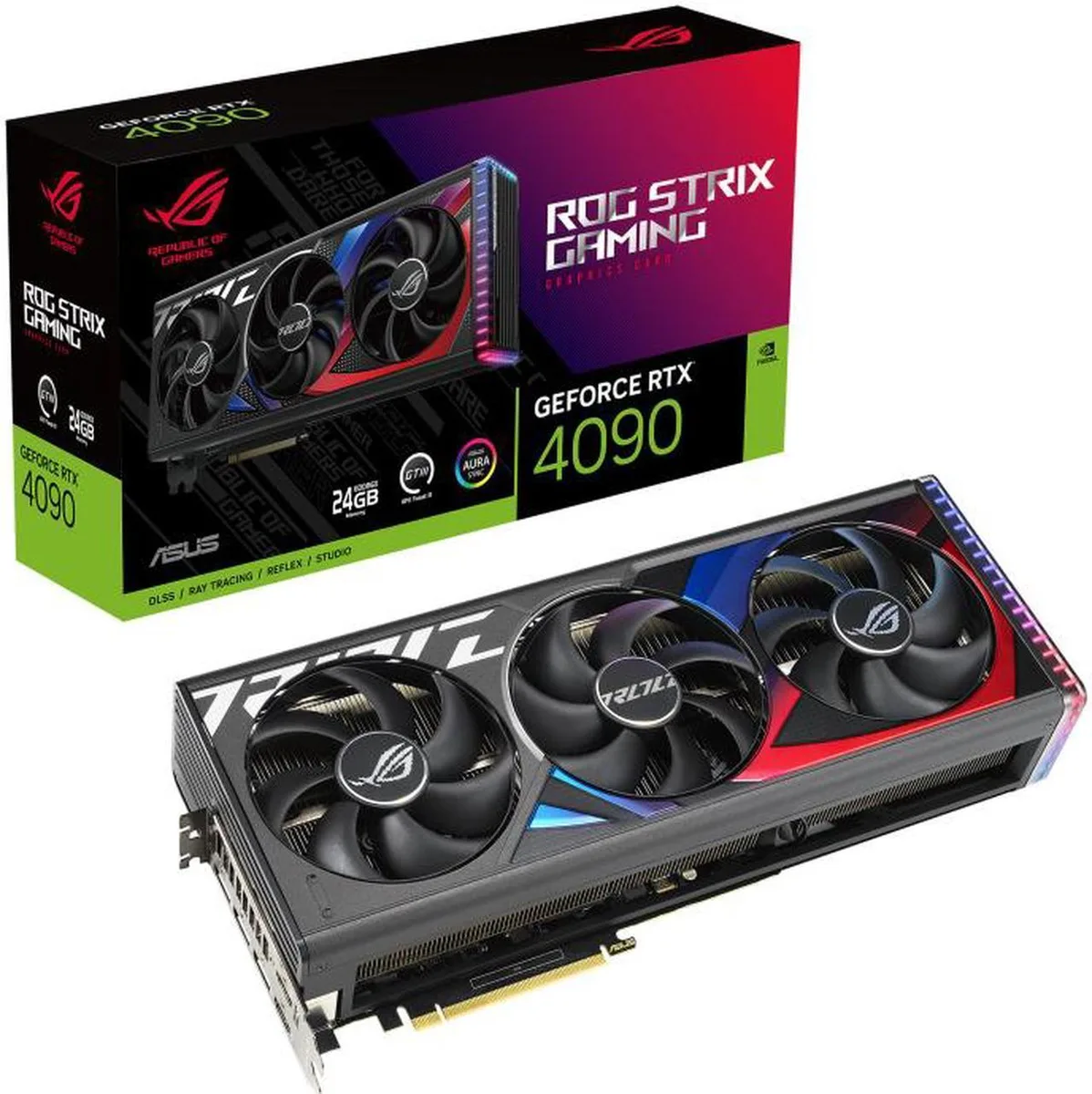 ASUS ASUS ROG Strix GeForce RTX 4090 24GB graphics card — product photo
