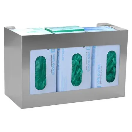 Omnimed Omnimed 305306 Hexa 6 Capacity SS Glove Box Dispenser 10HX16WX7D — product photo