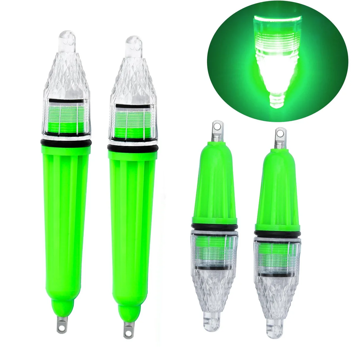  Baldwin LED Light-Green-4pcs Underwater Fishing Light 4.7inch 6.7inch — product photo