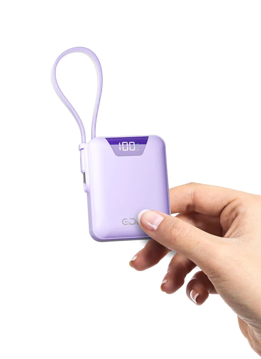  Gidues M101 10000mAh power bank 22.5W Purple — product photo