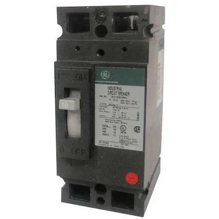 GE GE TED124020WL Molded Case Circuit Breaker 20A 2 Pole 480V AC — product photo