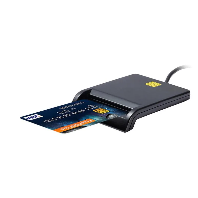 Hetai Tech Hetai Tech USB 2.0 480Mbps Smart Card Reader Black 1.5m — product photo
