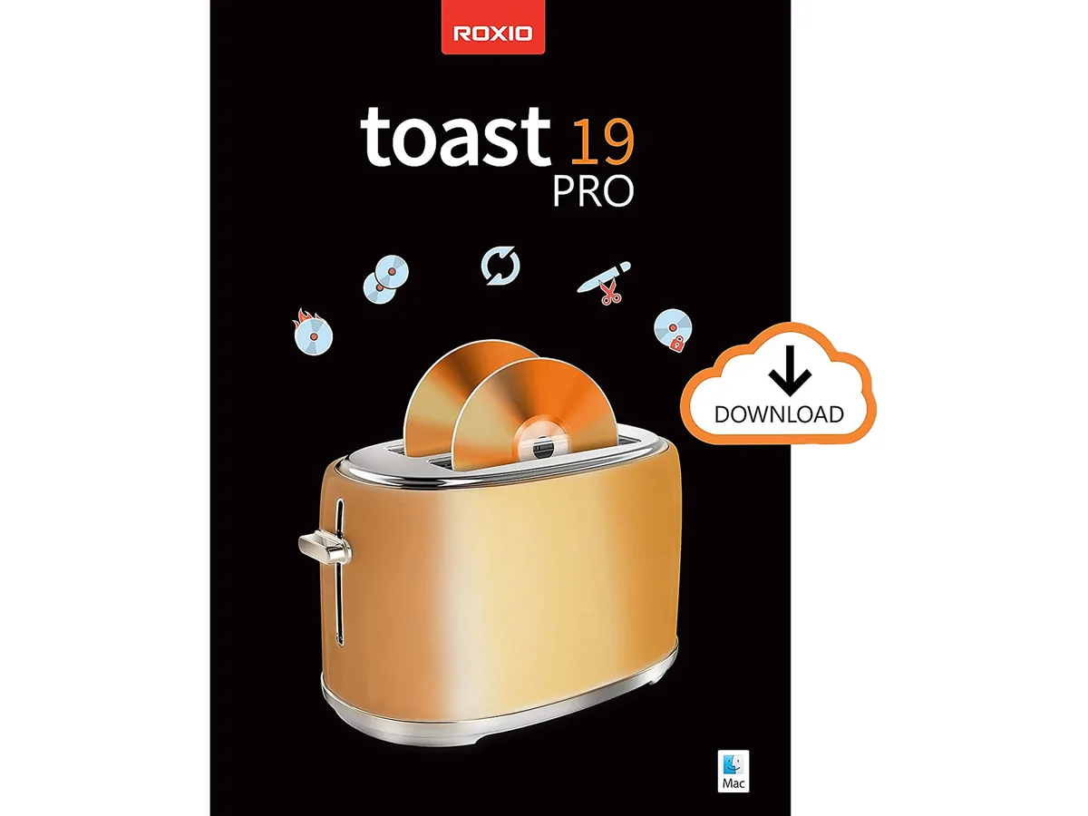 Corel Corel Roxio Toast 19 Pro for Mac ESDRTO19PMACML utility — product photo