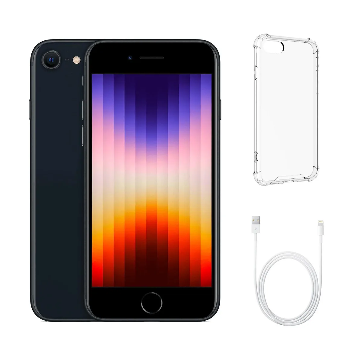Apple Apple iPhone SE (3rd Gen) A2595 64GB Midnight Unlocked Cell Phone — product photo