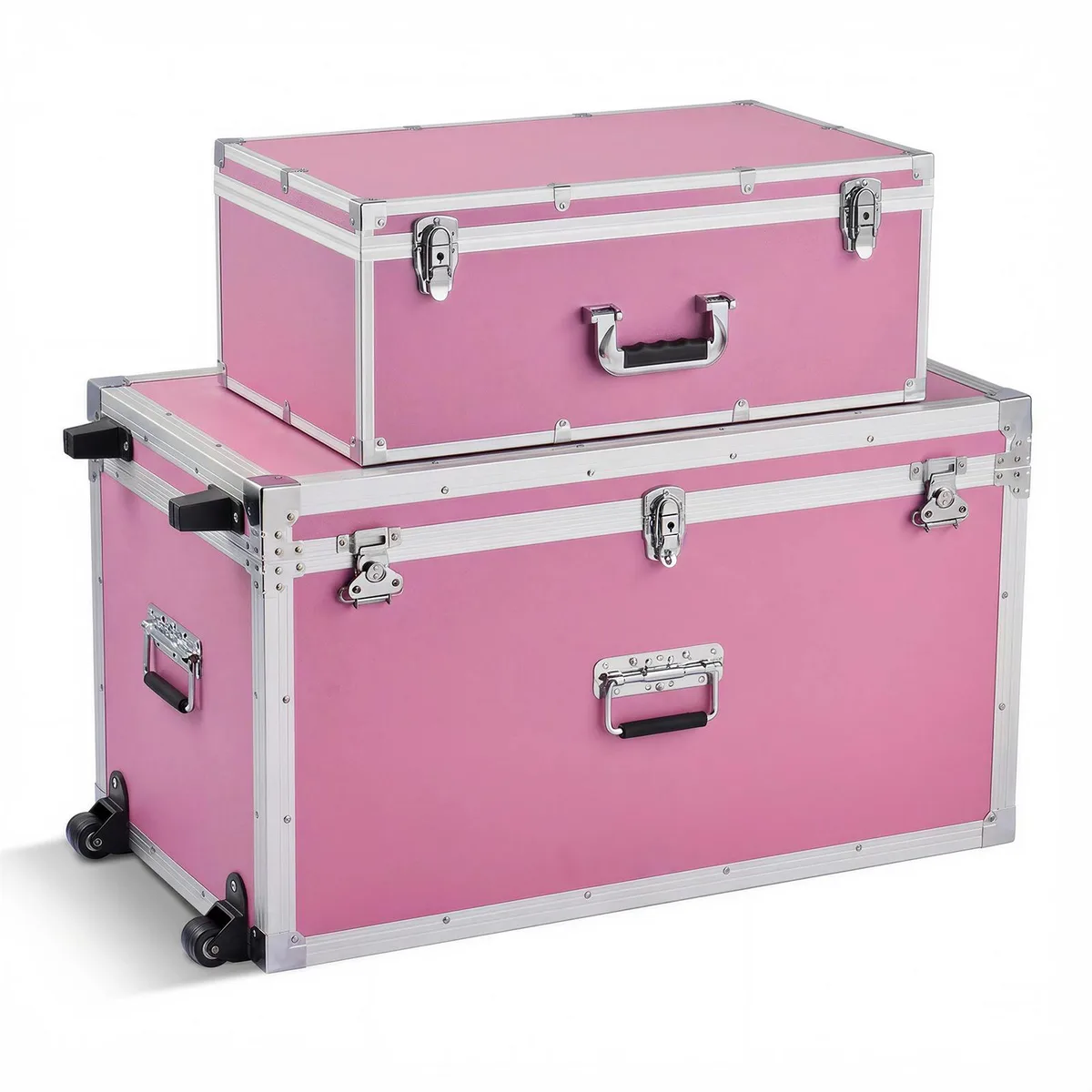 VEVOR VEVOR FG-1415-09 Storage Trunk Set of 2 Pink — product photo
