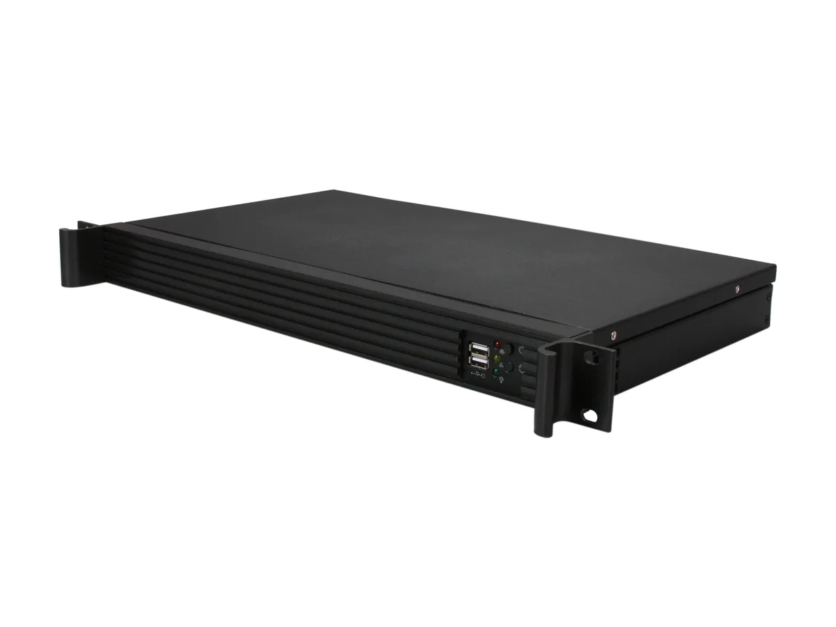 iStarUSA Inc. iStarUSA Inc. D-118V2-ITX-30FX8 1U server chassis 300W 80Plus — product photo