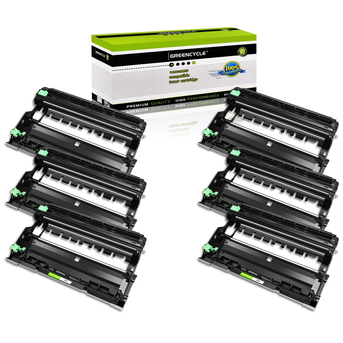GREENCYCLE GREENCYCLE TN760 6PK Black Toner Cartridge 3000 Pages — product photo