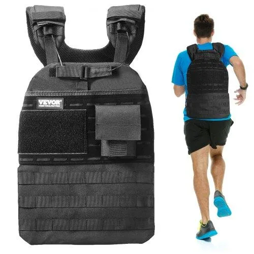 VEVOR VEVOR 40lb Adjustable Weighted Vest 1000D Nylon 11.61 in — product photo